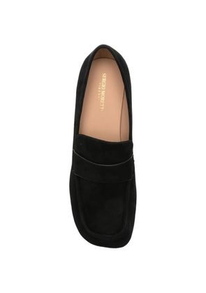 SERGIO MORETTI FIRENZE suede pumps - Black