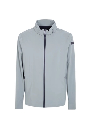 RRD logo-patch zip-up jacket - Grey