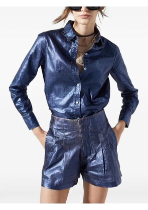 LANHTROPY San Marino long-sleeve shirt - Blue