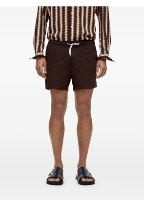OAS Company Calo swim shorts - Brown