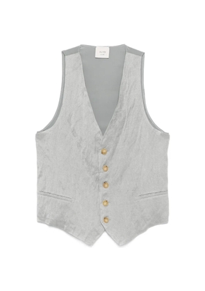 Alysi button-fastening waistcoat - Grey
