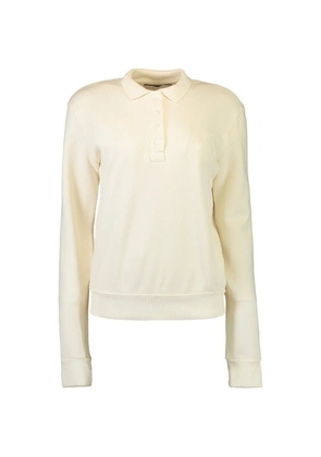 Sprwmn polo-collar sweater - Neutrals