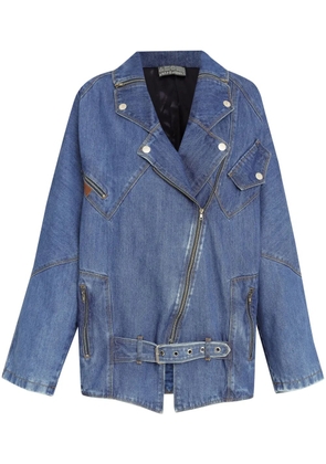 Amapô denim biker jacket - Blue