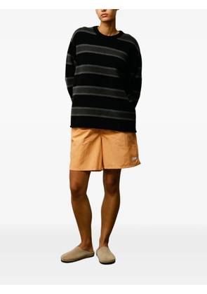 Stüssy logo-print swim shorts - Orange