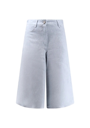 Alysi wide-leg shorts - Blue