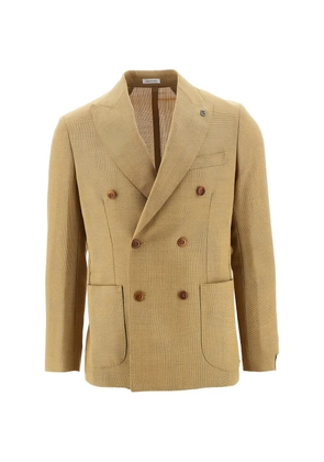 BRERAS MILANO double-breasted blazer - Neutrals