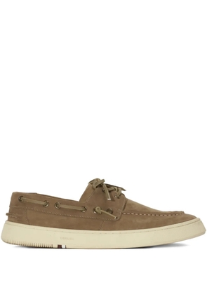 Osklen Soho Dockside suede boat shoes - Brown