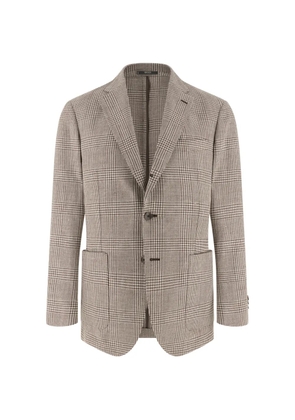 Boggi Milano checked blazer - Neutrals