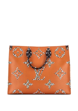 Louis Vuitton Pre-Owned OnTheGo Limited Edition Jungle Monogram Giant GM tote bag - Black