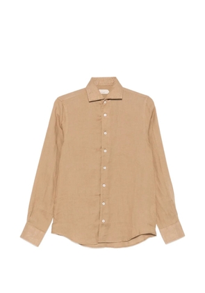 Aurélien Seaside long-sleeve shirt - Neutrals