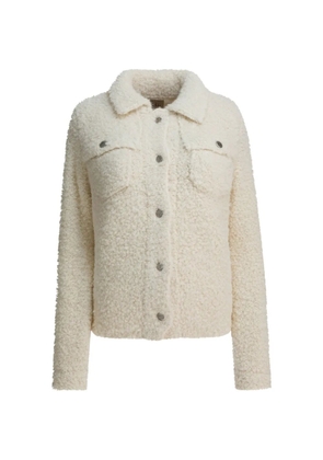 RAKKI WHITE ALPACA MERINO WOOL JACKET - Neutrals