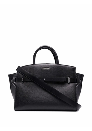 Calvin Klein medium Code tote bag - Black
