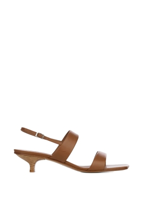Vicini leather heeled sandals - Neutrals