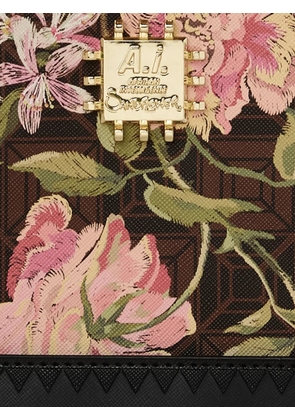 Sprayground Ai Henny floral-detail clutch bag - Brown