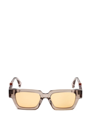 Kuboraum I01 square-frame sunglasses - Grey