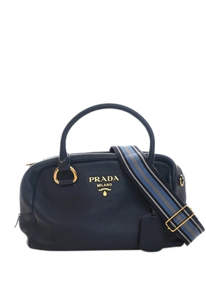 Prada Pre-Owned 2000-2026 Vitello Phenix Bauletto satchel - Blue