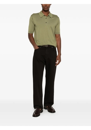 John Smedley short-sleeves polo shirt - Green