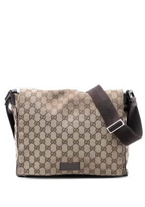 Gucci Pre-Owned 2016-2025 GG Canvas Messenger Bag crossbody bag - Neutrals