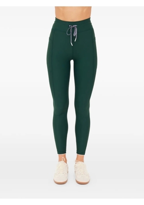 The Upside bow-detail performance leggings - Green
