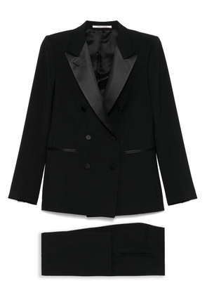 Tagliatore wool suit - Black