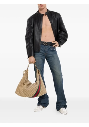 Gucci Brera large GG Supreme shoulder bag - Neutrals