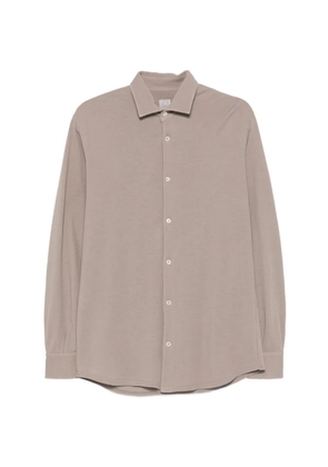 Fedeli long-sleeve shirt - Neutrals