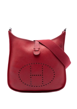 Hermès Pre-Owned 2012 Clemence Evelyne III 33 crossbody bag - Red