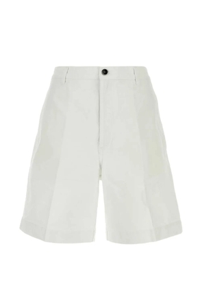 Nine In The Morning Otto belt-loop shorts - White