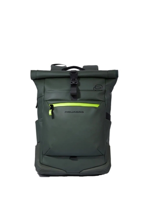 PIQUADRO roll-top 15,6' backpack - Green