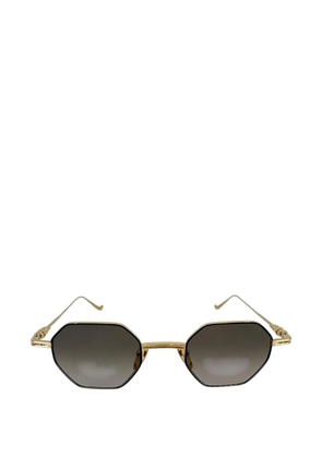 Chrome Hearts Evaculation geometric-frame sunglasses - Gold
