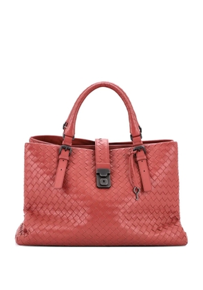 Bottega Veneta Pre-Owned Roma Bag Intrecciato Nappa Medium tote bag - Pink