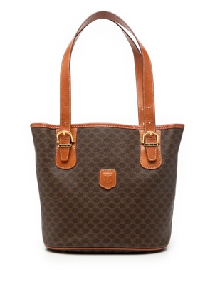 Celine Pre-Owned 1998 Macadam Coated Canvas tote bag - Brown