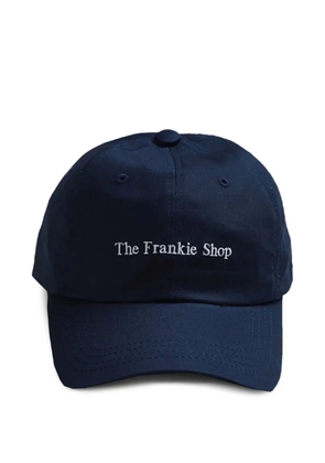 The Frankie Shop embroidered logo baseball hat - Blue