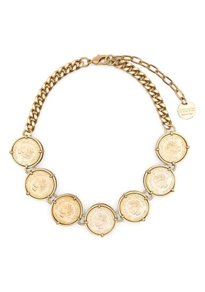 Ermanno Scervino coin-detailing necklace - Gold