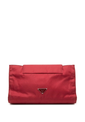 Prada Pre-Owned 2000-2013 Tessuto pouch - Red