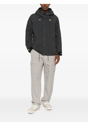 Stone Island drawstring-hem hooded jacket - Grey