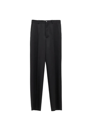 Balenciaga raw edge tailored trousers - Black