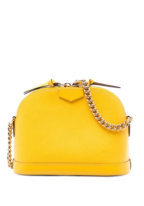 Louis Vuitton Pre-Owned 2018 Epi Mini Alma crossbody bag - Yellow