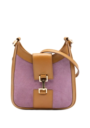 Gucci Pre-Owned 2000-2015 Suede Jackie crossbody bag - Purple
