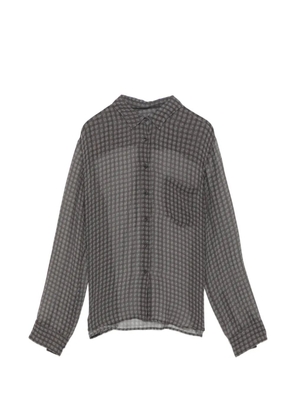 JNBY plaid shirt - Grey