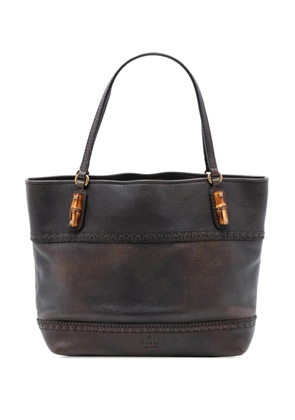 Gucci Pre-Owned 2016-2026 Leather Laidback Crafty tote bag - Brown
