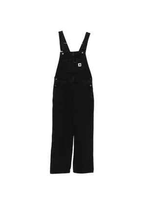 Carhartt WIP logo-patch overalls - Black