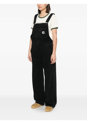 Carhartt WIP logo-patch overalls - Black