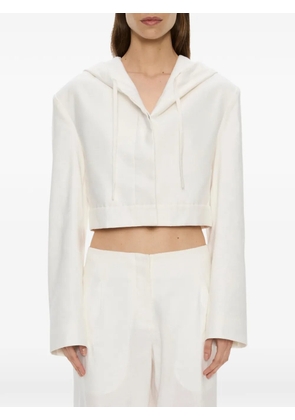 Christopher Esber Noa hooded jacket - White