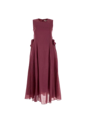 'S Max Mara Aquile sleeveless midi dress - Pink
