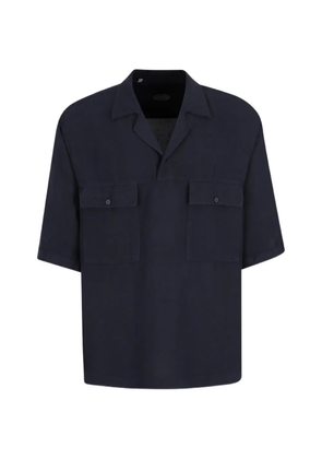 Vincenzo Di Ruggiero flap-pocket shirt - Blue