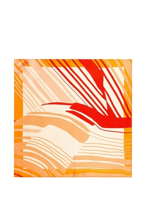 Raquel Diniz abstract foulard scarf - Neutrals