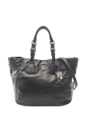 Prada Pre-Owned 2010-2026 Soft Leather satchel - Black