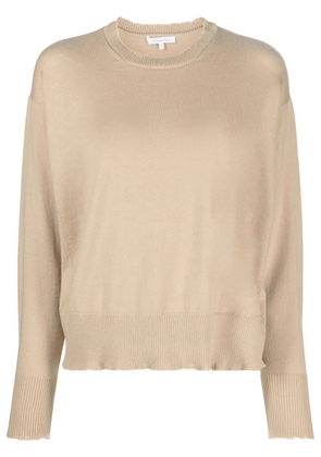 Patrizia Pepe fine-knit wool jumper - Neutrals