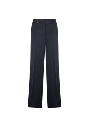 Peserico pressed-crease trousers - Blue